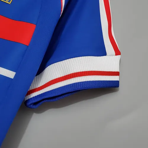 1998 Retro France Home Football Shirt — view 7