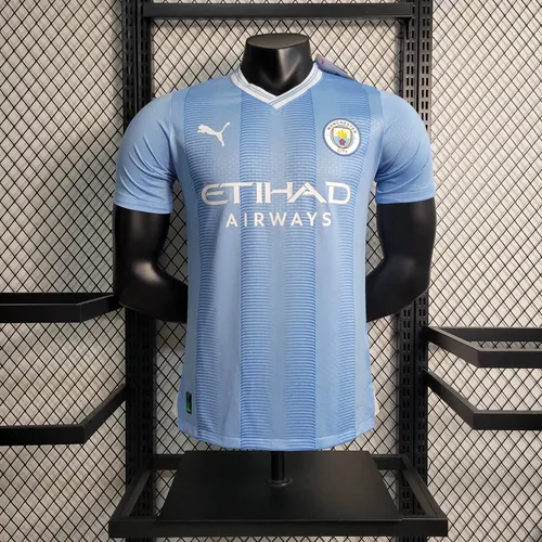 2023/2024 Player Version Manchester City Home Football Shirt AAA fan-grade