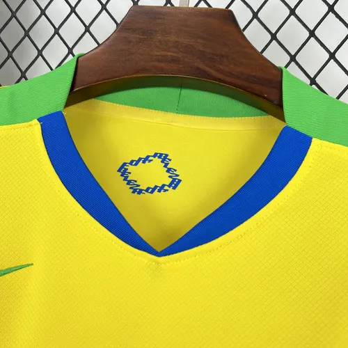 2025 Maillot Domicile Brésil AAA qualité fan — view 4