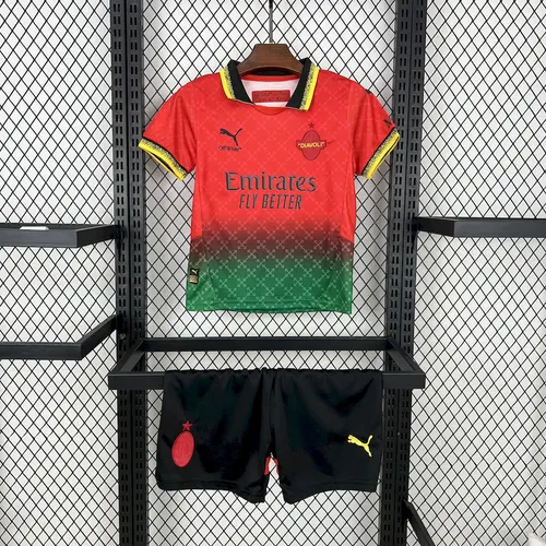 2025/2026 AC Milan Joint Edition Football Shirt AAA fan-grade Kids Size