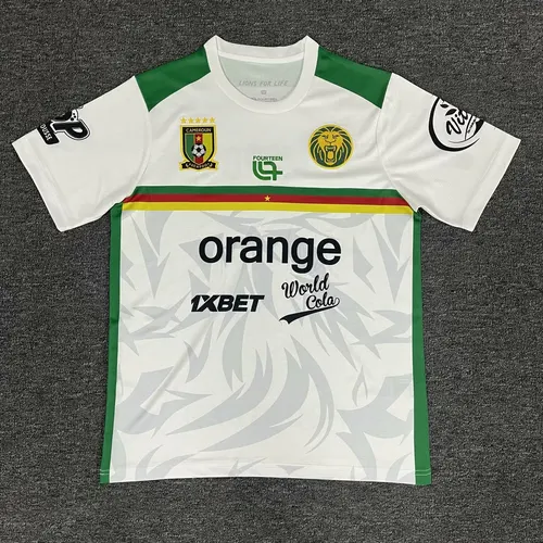 2025/2026 Cameroon Training clothes white Football Shirt AAA fan-grade