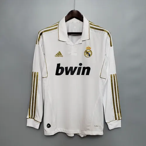 2011/2012 Retro Long Sleeve Real Madrid Home AAA fan-grade — view 1