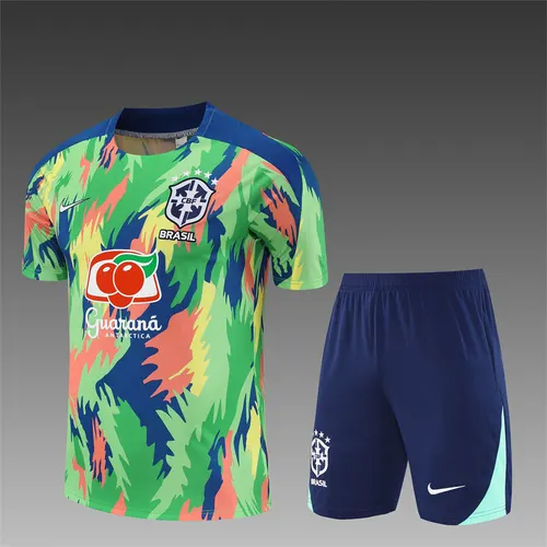 2026 Brazil training Colorful football jersey AAA fan-grade suit