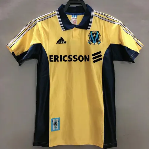 1998-1999 Retro Olympique de Marseille Third Away Football Jersey AAA fan-grade