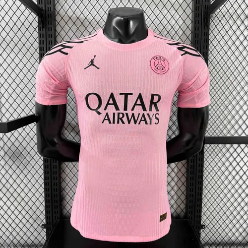 2025/2026 Player Version Paris Saint-Germain Fourth Away pink Football Shirt AAA fan-grade