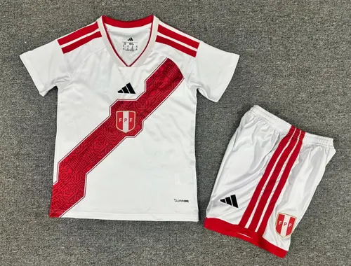 2026 Peru National Team Home Football Shirt AAA fan-grade Kids Size