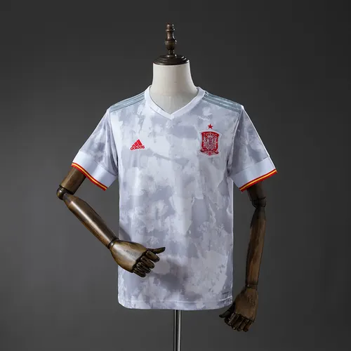 Camisa de Futebol Retro 2021 Espanha Away AAA qualidade fã — view 1