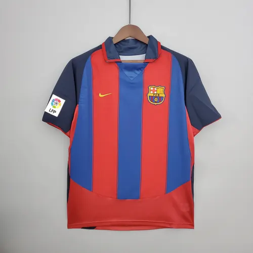 2003/2004 Retro Barcelona Home Football Shirt AAA fan-grade