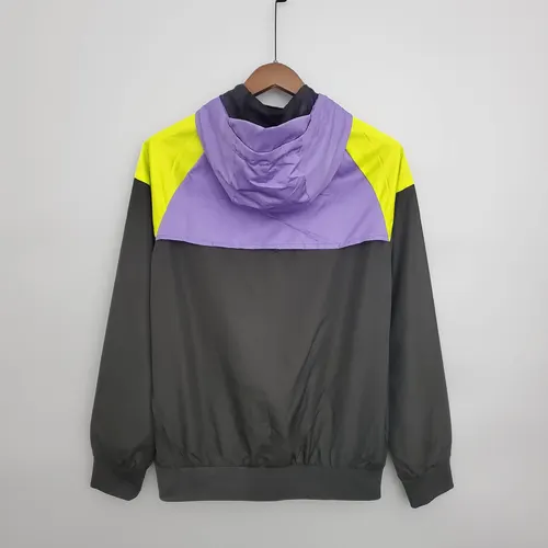 2021/2022 Tottenham Jersey Windbreaker Lila-Schwarz — view 2