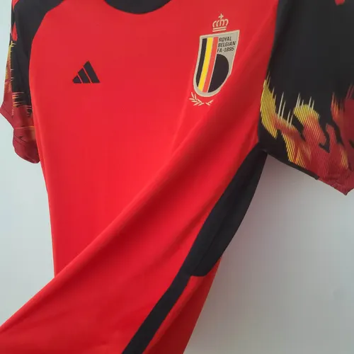 Camisa de Futebol Bélgica Home Copa do Mundo 2022 — view 5