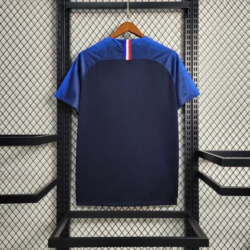 Maillot de foot domicile France 2018 Rétro AAA qualité fan — view 4
