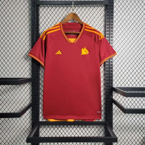 2023/2024 Roma Home Soccer Jersey AAA fan-grade — view 1