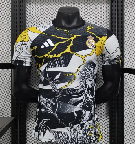 2025/2026 Player Version Real Madrid Collaboration With Marvel Football Shirt AAA fan-grade