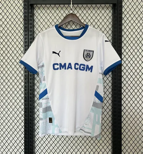 2024/2025 Olympique de Marseille Home Football Jersey — view 1