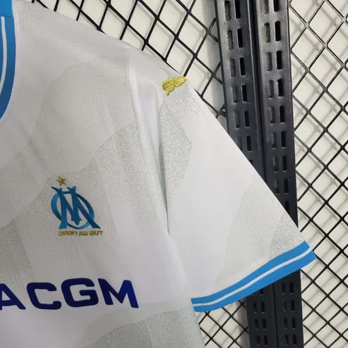 2023/2024 Olympique de Marseille Camisa Casa Futebol — view 6