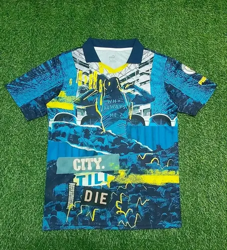 2025/2026 Manchester City Limited Edition Blue Football Shirt 1:1 Thai Quality