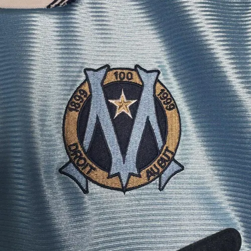 Maillot Extérieur Rétro Olympique de Marseille 1998-1999 Qualité Thaï — view 7