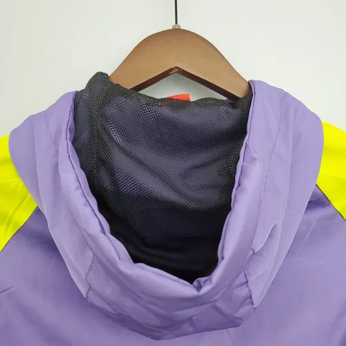 Brazil National Team Windbreaker Purple-Black — view 8