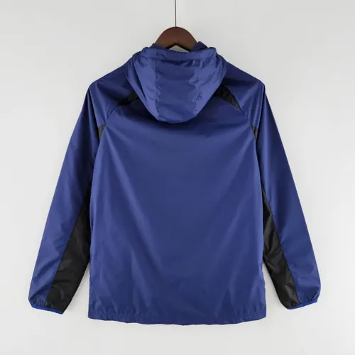 2022 PSG Windbreaker Blue and Black — view 2
