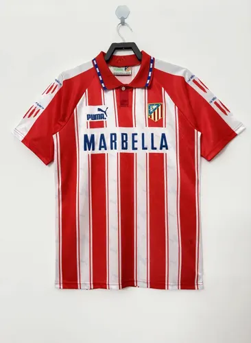 1994/1995 Retro Atletico Madrid Home Soccer Jersey AAA fan-grade