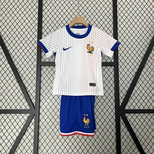 2024 France Away Football Shirt AAA fan-grade Kids Size