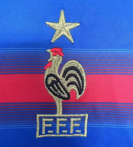 Camiseta de fútbol Retro Francia Local 2004 Calidad Tailandesa — view 5