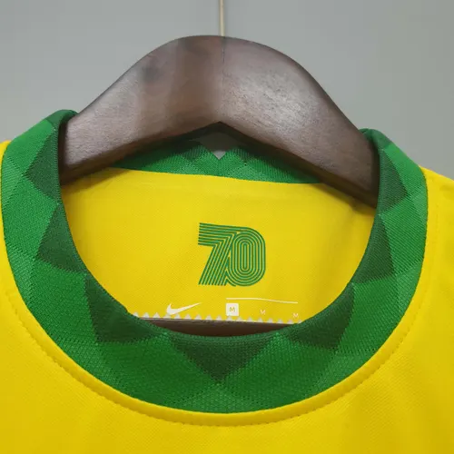 2020 Retro Brazil Home Football Shirt AAA fan-grade — view 7