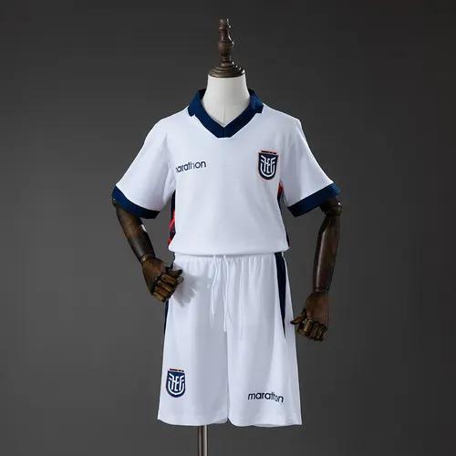 2026 Ecuador Drittes Auswärts Kinder Kit Trikot