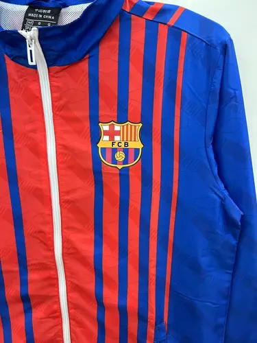 2025/2026 Barcelona Windbreaker Trikot AAA fan-gradät 02 — view 5