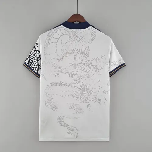 2022/2023 Real Madrid Camisa de Futebol Branca Dragão Chinês — view 2