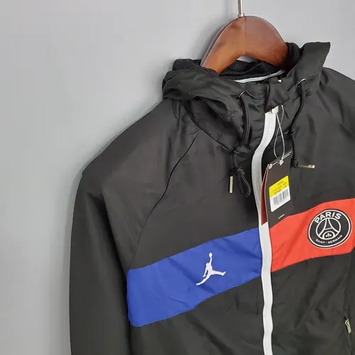 2021 윈드브레이커 PSG 파리 생제르맹 블랙 — view 6