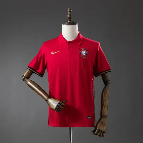 2020 Camiseta de Fútbol Portugal Roja Local — view 1