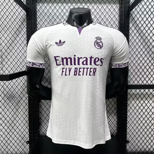 2026/2027 Player Version Real Madrid 125th Anniversary Edition White 02 Football Jersey 1:1 Thai Quality