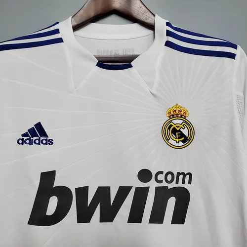 قميص ريال مدريد المنزلي الكلاسيكي طويل الأكمام 2010/2011 — view 3