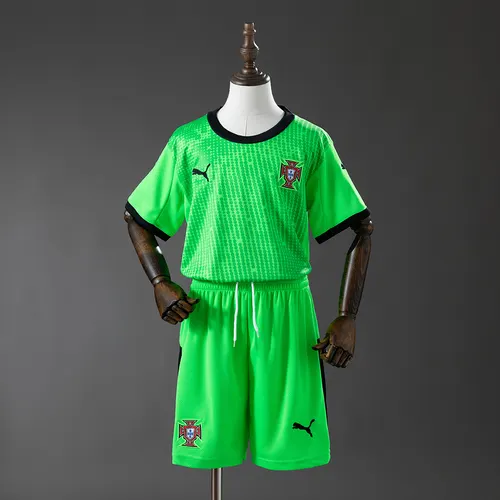 2026 Portugal Fluorescent Green AAA fan-grade Kids Size Jersey