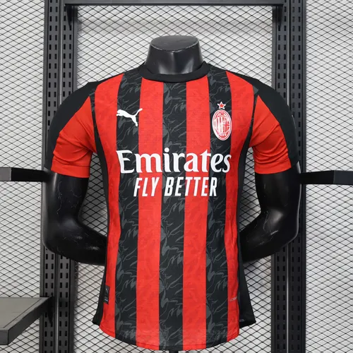 2025/2026 Player Version AC Milan Home Football Jersey AAA fan-grade