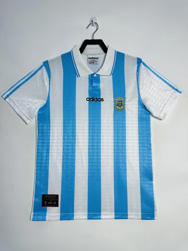 1994 Retro Argentinien Nationalmannschaft Heim-Trikot 1:1 Thai-Qualität