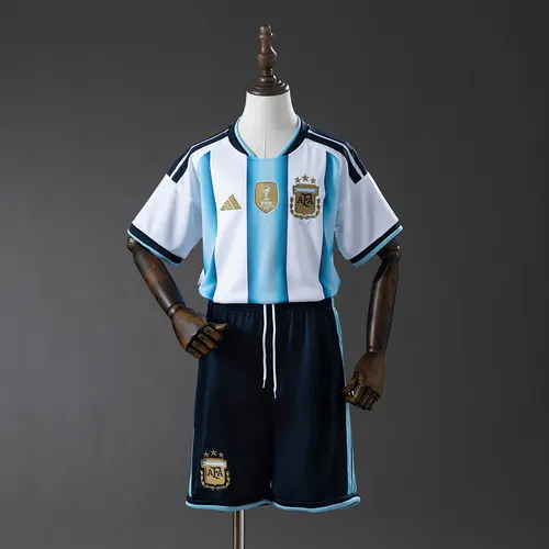 2026 Argentina National Team Home Football Shirt AAA fan-grade Kids Size