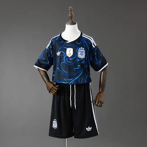2026 Argentina National Team Away Football Shirt AAA fan-grade Kids Size