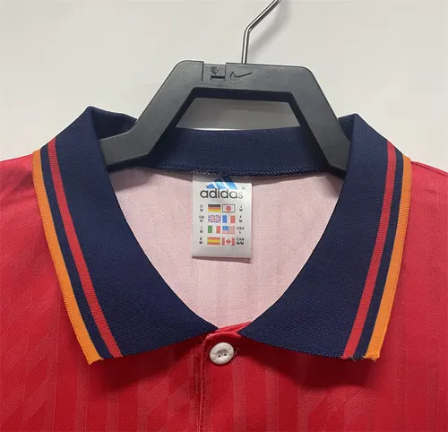 1994 Rétro Espagne Maillot Domicile Football Qualité Thaï — view 3