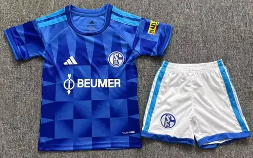 2026/2027 Schalke 04 Home Football Jersey 1:1 Thai Quality Kids Size/