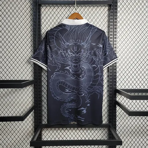 2023/2024 Real Madrid Chinese Dragon Black Football Shirt — view 2