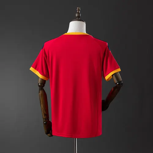2002 Retro Spanien Heim-Fußballtrikot AAA Fan-Qualität — view 2