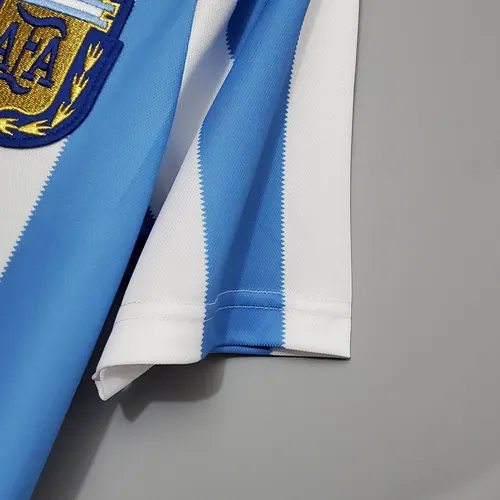1986 Retro Argentinien Nationalmannschaft Heimtrikot — view 8
