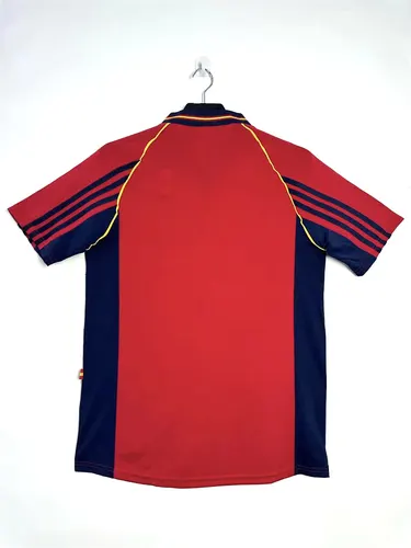 1998 レトロ スペイン ホーム サッカーシャツ タイ品質 — view 2