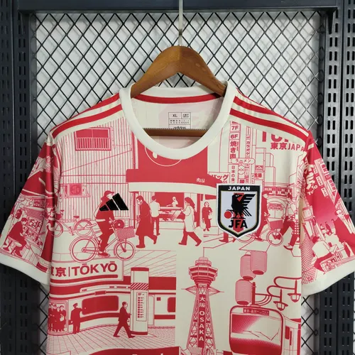 2023 Japan Tokyo Special Edition Red Football Jersey — view 4