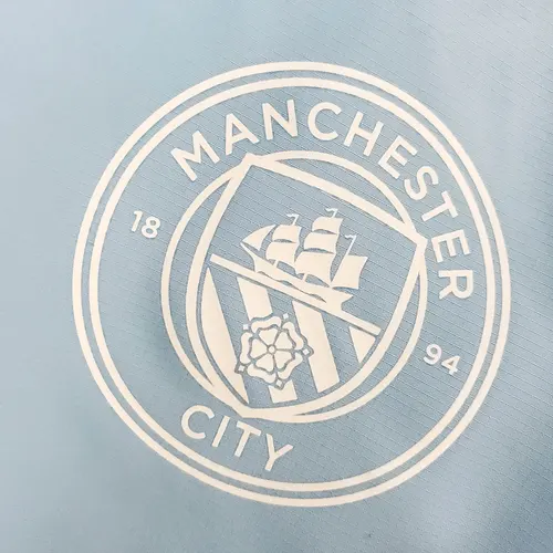 2021/2022 Manchester City Trikot Windbreaker Blau Und Weiß — view 5