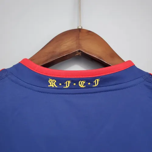 2010 レトロ スペイン アウェイ サッカーシャツ — view 5