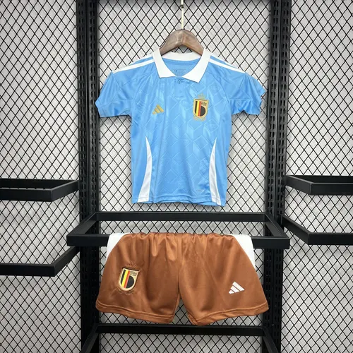 2024 Belgium National Team Away Football Shirt AAA fan-grade Kids Size