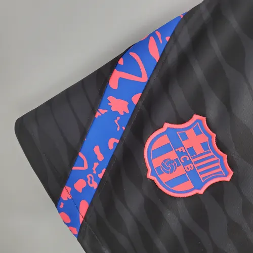 2021/2022 Barcelona Training Black Shorts — view 3